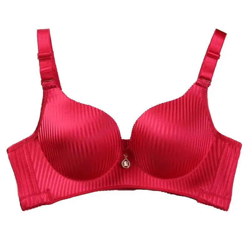 Ultra Push Up Bra with 8cm Lift Pads Wireless Seamless Side Support for Small Chest A Cup Enhancement for Flat Chest Comfortable