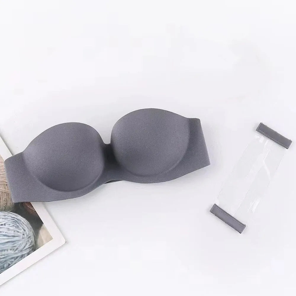 Beauty Back With Extension Belt NO Steel Ring Invisible Bra Without Straps Bralette Women Bras Sexy Strapless Bra Chest Wrap
