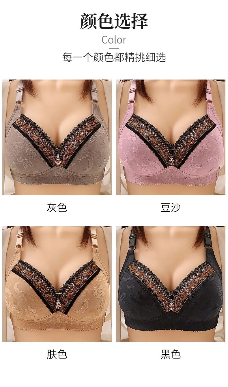 Bras for Women's bra plus big large size Super Push up bralette lace intimates Sexy lingerie Undrwear underwire 100AB Cup