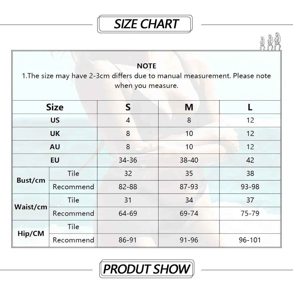 3 Pack Two Bottoms Push Up Bikini Sets Swimsuit For Women Sexy Low And Mid Waist Three Pieces Swimwear Bathing Suit