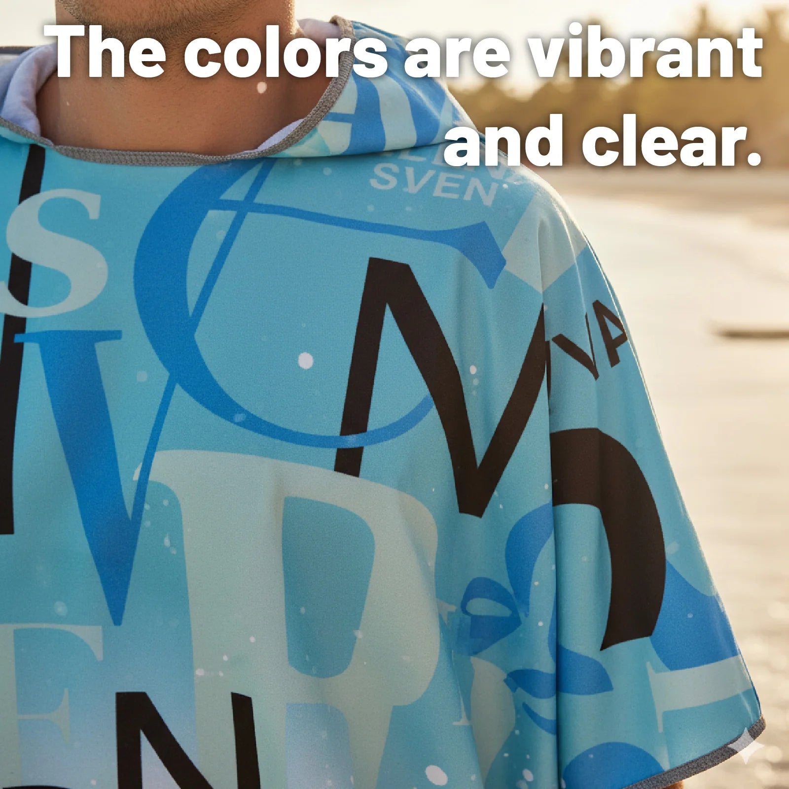 Hooded Beach Cover-Up Robe - Ultra-Soft Quick-Dry Microfiber Towel Sun Protection Swimwear Surf Cover-Up and Privacy Wrap