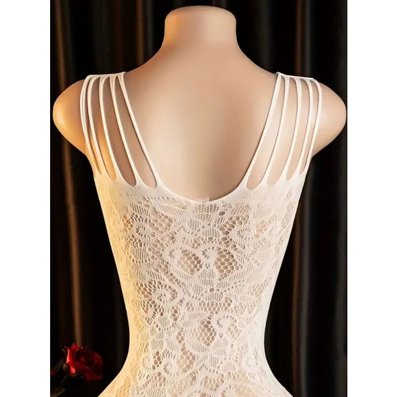 Hot Selling Leaky Breasts And Crotchless Sexy Babydoll Open Bra 18+ BodyStockings Desire Clothing Lace Lingerie Toys Perspective