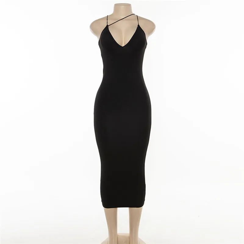 Slim Fit Full Slips Dresses For Women's Thin Seamless Sexy Party Summer Petticoat Underskirt Dress Sleeveless Inner Vest Dress
