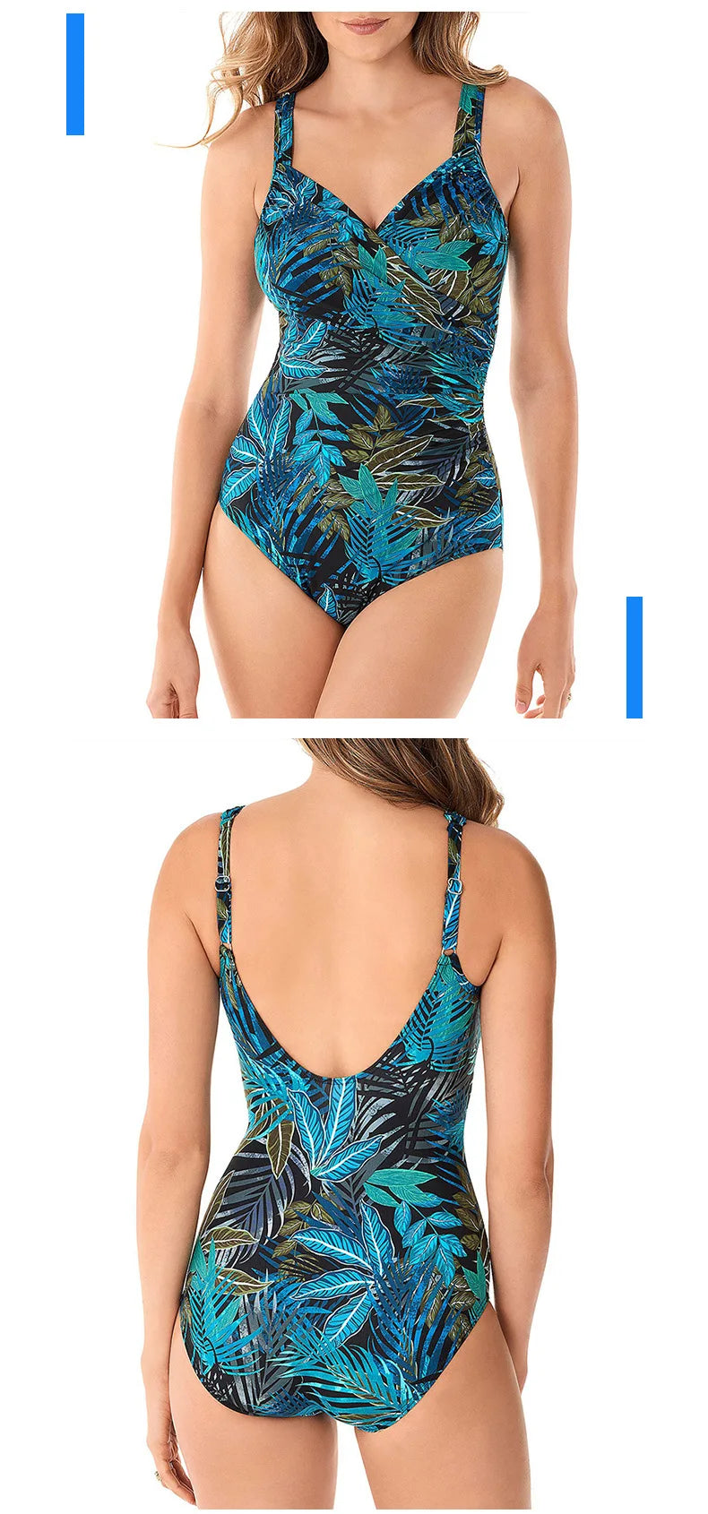 European and American women's one-piece swimsuit swimsuit elegant one-piece fashion simple