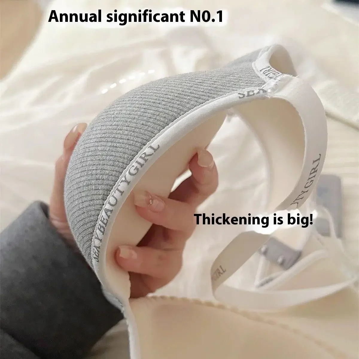 Wireless Push Up Bra for Small Chest - Seamless Anti-Sagging Invisible Bralette, Enhance Lift Comfort No Trace (Letter Design)