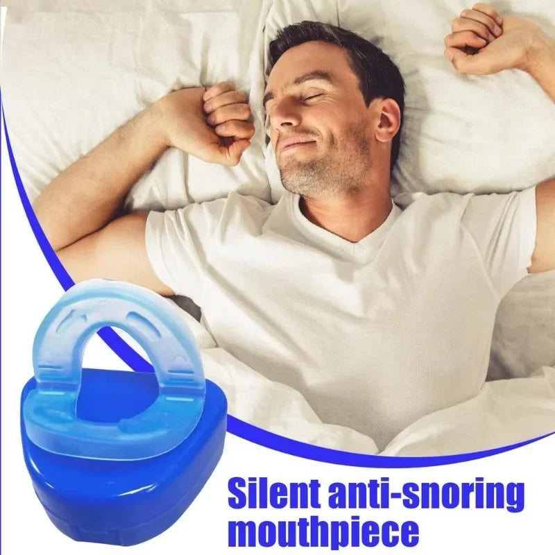 2026 New model Anti Snoring Mouthpiece Reusable Snore Stoppers Sleep Difficulty Snore Stoppers Solution Comfort & Easy Breathing