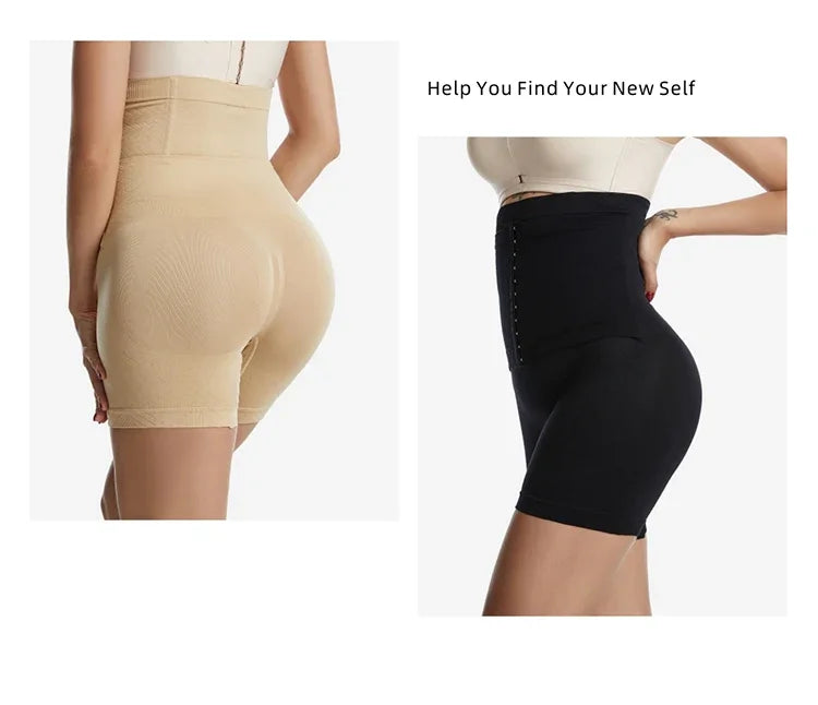 Shapewear for Women High Waist Trainer Panties Tummy Control Hip Butt Lifter Shorts Slimming Sheath Thigh Trimmer Body Shaper