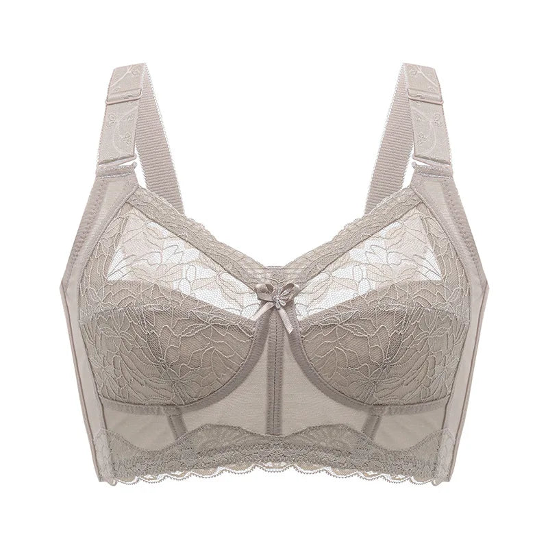 Wireless Large Size Lifting & Supportive Bra for Women Anti-Sag Adjustable Slimming Comfort 75 80 85 90 95 B C D E F