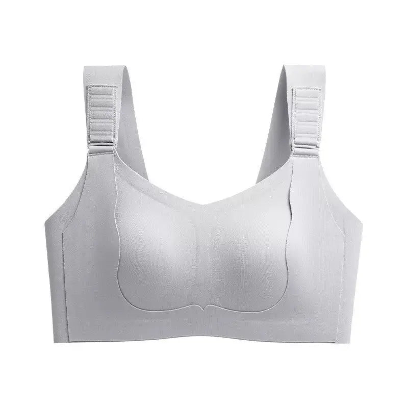 Wireless Luxury Comfort Women Plus Size Bra Full Coverage Anti Sagging Adjustable Strap Underarm Support Breast Reduction Wear