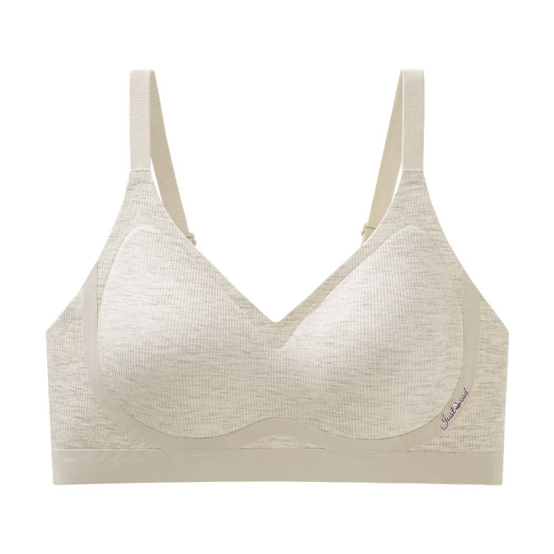 Wireless Push Up Bra Women Soft Breathable Brassiere High Stretch Daily Lingerie