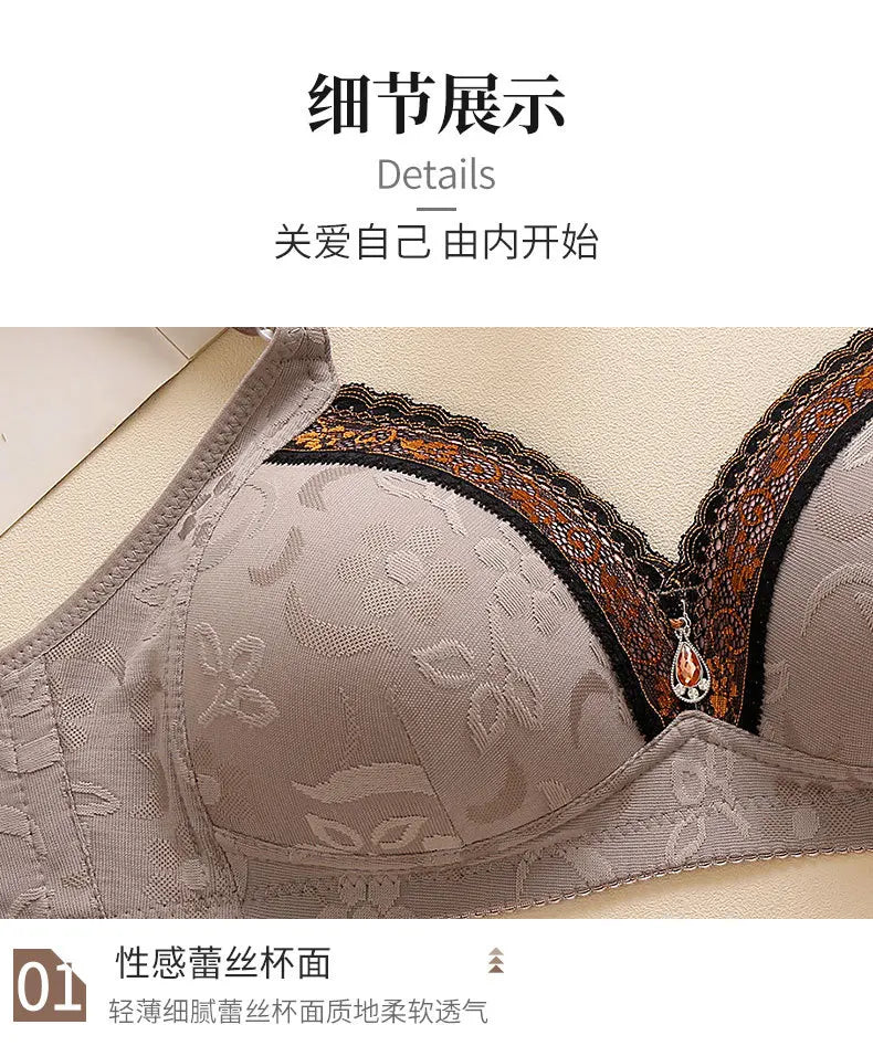Bras for Women's bra plus big large size Super Push up bralette lace intimates Sexy lingerie Undrwear underwire 100AB Cup
