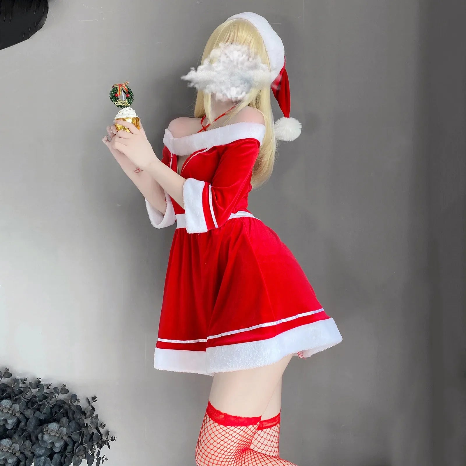 Sexy LingеRie Set Christmas Women Sexy Miniskirt Pajamas Sexy Underwear Set Lingerie Білизна Жіноча Комлекти