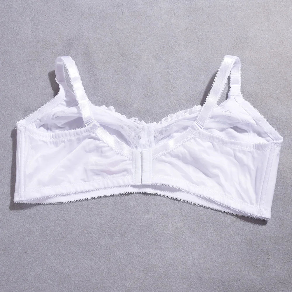 Sexy Bras For Womens Lingerie BH Tops Support Bralette Wireless Plus Size Brassiere 40-48 G H Cup
