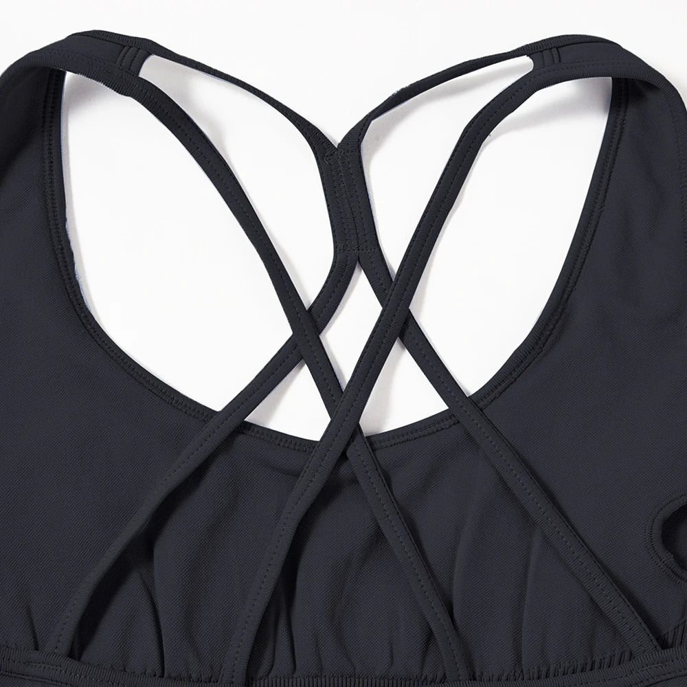 Women Yoga Bras Sexy Backless Sports Top Women Shockproof Breathable Underwear Bra Sports Top For Women Fitness Gym Top