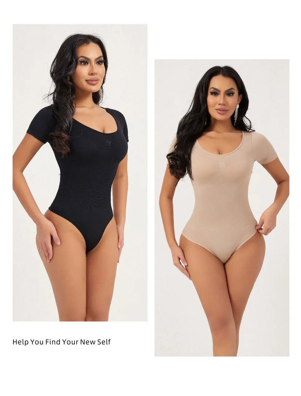Shapewear Waist Cincher Tummy Shaping Crotch Control Butt Hip Lifter Full Body Shaper Slimming Sheath Bodysuit Woman Body