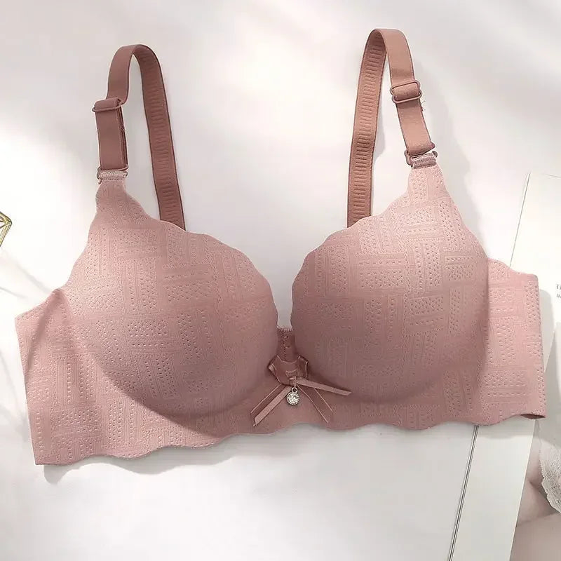 Seamless Push Up Women Bra Comfortable Adjustable Lingerie Wireless Sexy Bras 3/4 Cup Bralette Girl Brassiere Femenina