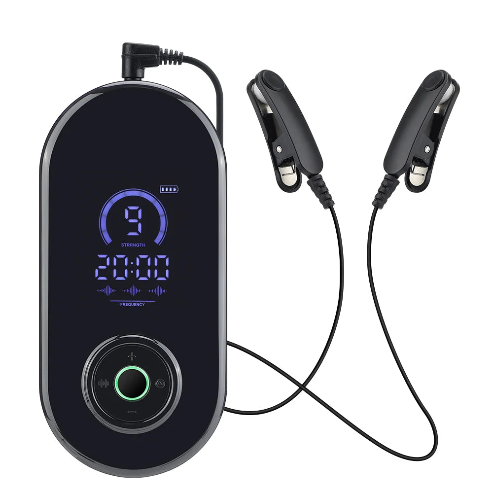 Smart CES Sleep Aid Ear Clip Relaxation Device USB Rechargeable Sleep Helper for Adults Improve Sleep Comfort