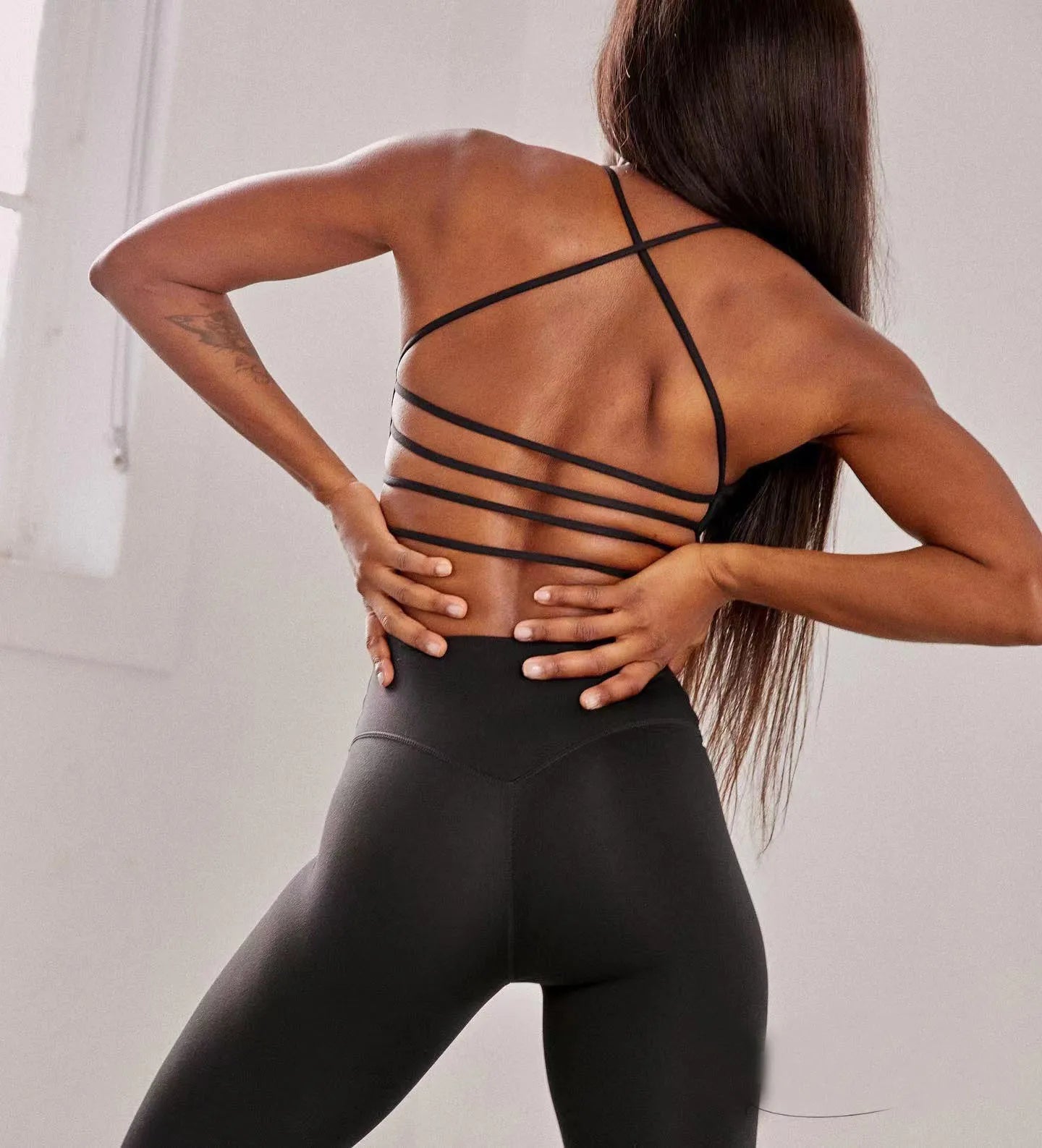 Sports Bra Women For Women Cross Back Fitness Tops Breathable Vest Gym Yoga Underwear