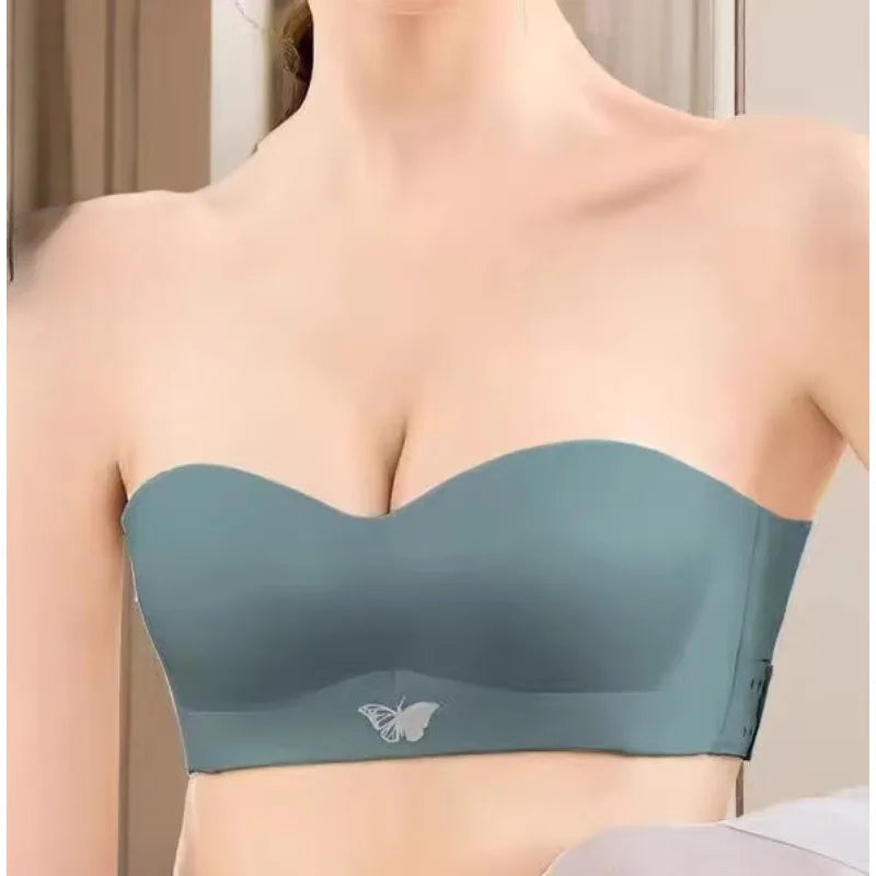 Unlined Bralette Petite Small Bust Adjustable Straps Summer Wedding Halter Backless Plunge Racerback Invisible Seamless Bra S-XL