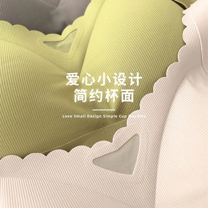 Bras for Women Minimiser Full Coverage Large Bust Wireless Push Up Anti Droop Seamless T-Shirt Bra Plus Size Everyday Bra