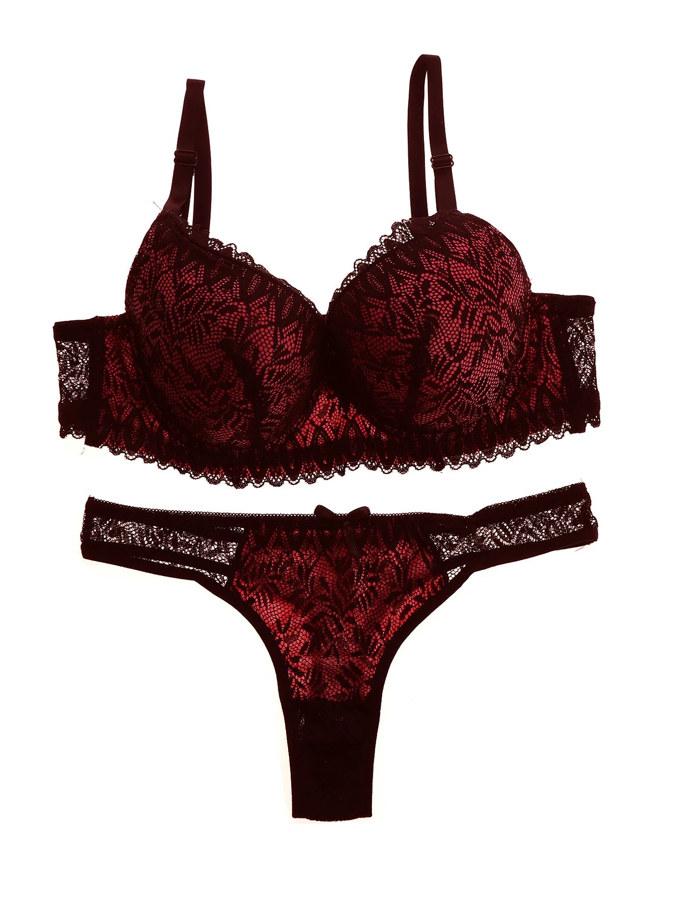 Fashionable, Comfortable and Sexy Lace Bra Set Breathable and Comfortable Underwear Underwear