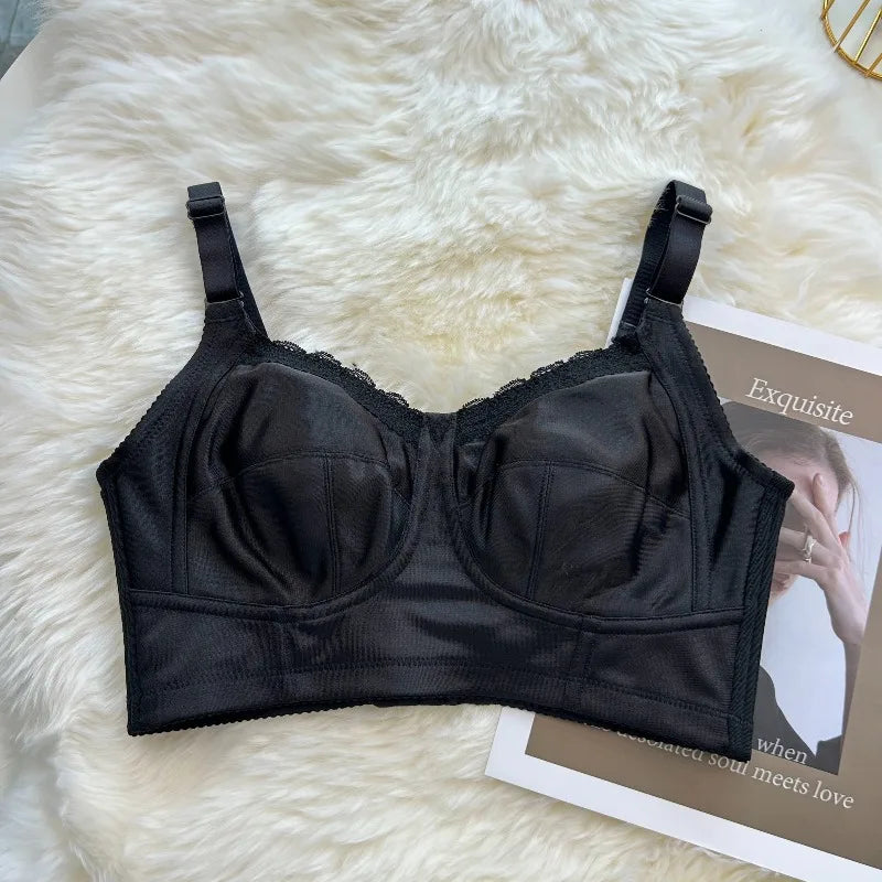 Full Bust Wireless Bra Plus Size Women Full Coverage Minimizer Support Comfort Everyday Non Padded T-Shirt Bra 34-44 BANERDANNI