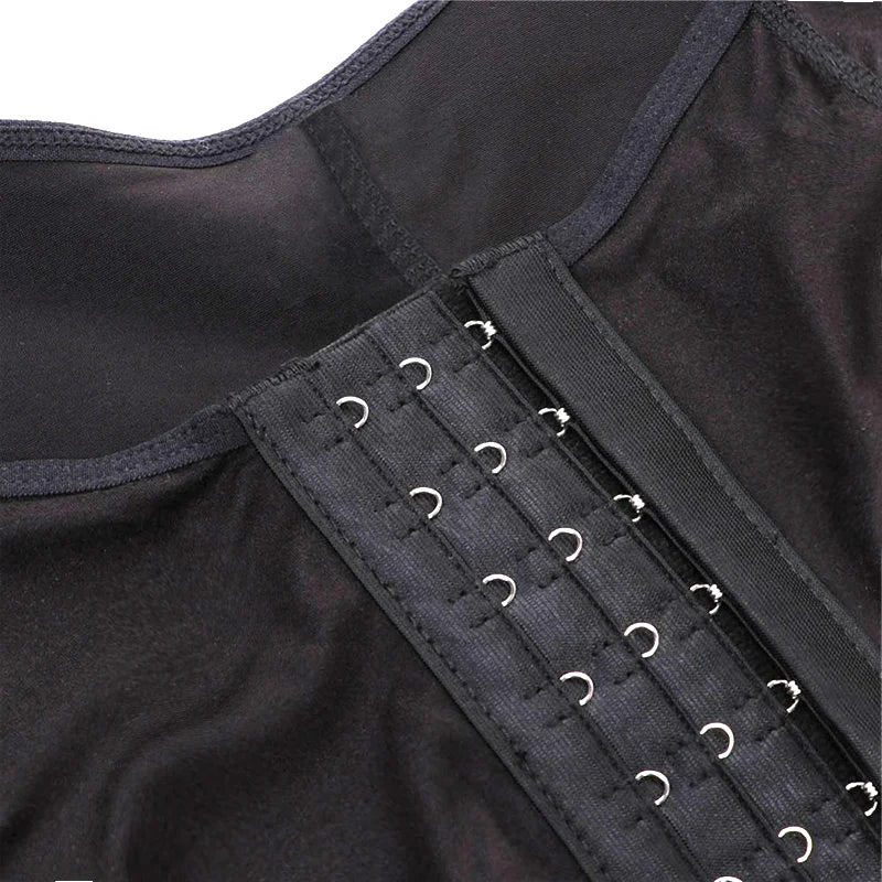 Full Body Shaper High Compression Shapewear Girdle With Brooches Bust For Postpartum Slimming Sheath Belly Fajas Slimming