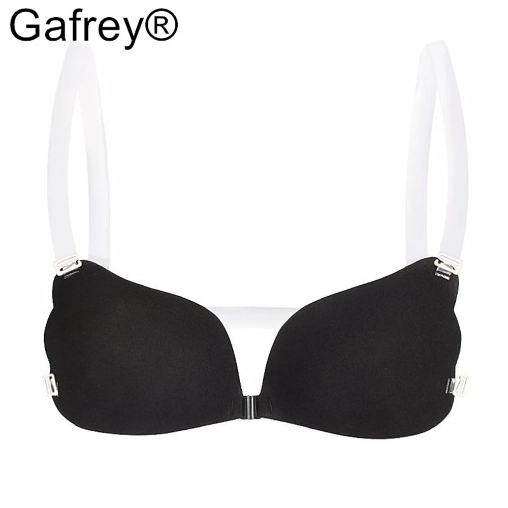 Invisible Strapless Adhesive Stick Bra Strapless Push Up Bras Women Sexy Backless Lingerie Seamless Silicone Bralette Underwear
