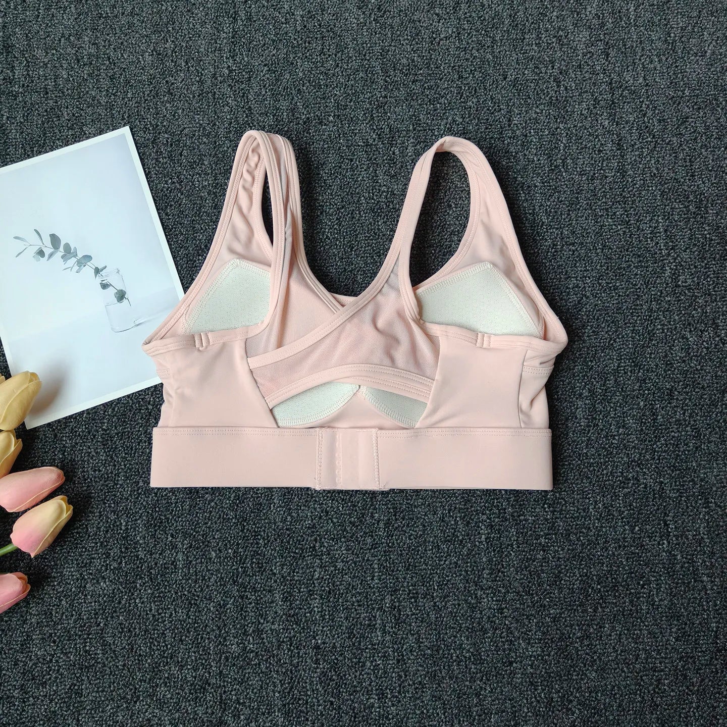 High-Intensity Sports Bra for Women, One-Piece Shock-Proof Sports Bra, Breathable Professional Fitness Vest
