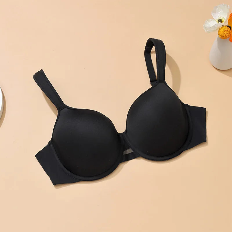 75 80 85 90 95 D E F G Stick On Bra Plus Size Lingerie For Women Large Bra Thin Brasier Mujer Brassiere Femme