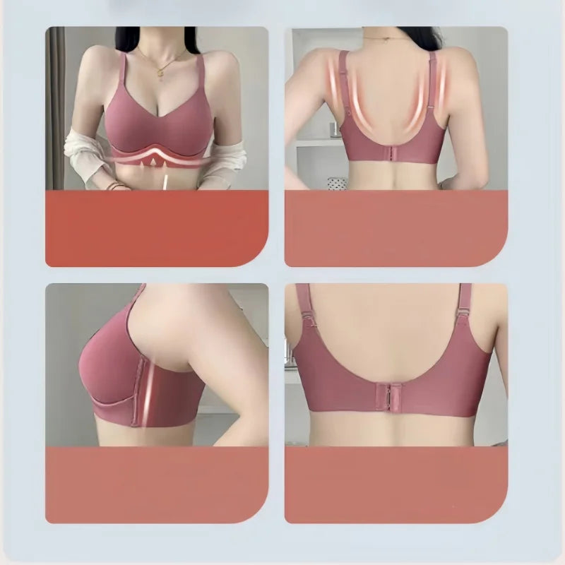 Wireless Push Up Bras For Women Seamless Underwear Plus Size Bralette Breathable Non-wire Padded Bra Female Sexy Lingerie S-3XL