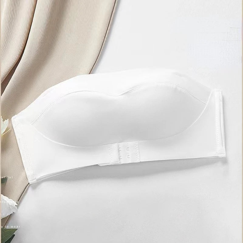 Full Coverage Wireless Bra for Muslim Women Comfortable Breathable Padded Modest Gathered Design for Daily Wear
