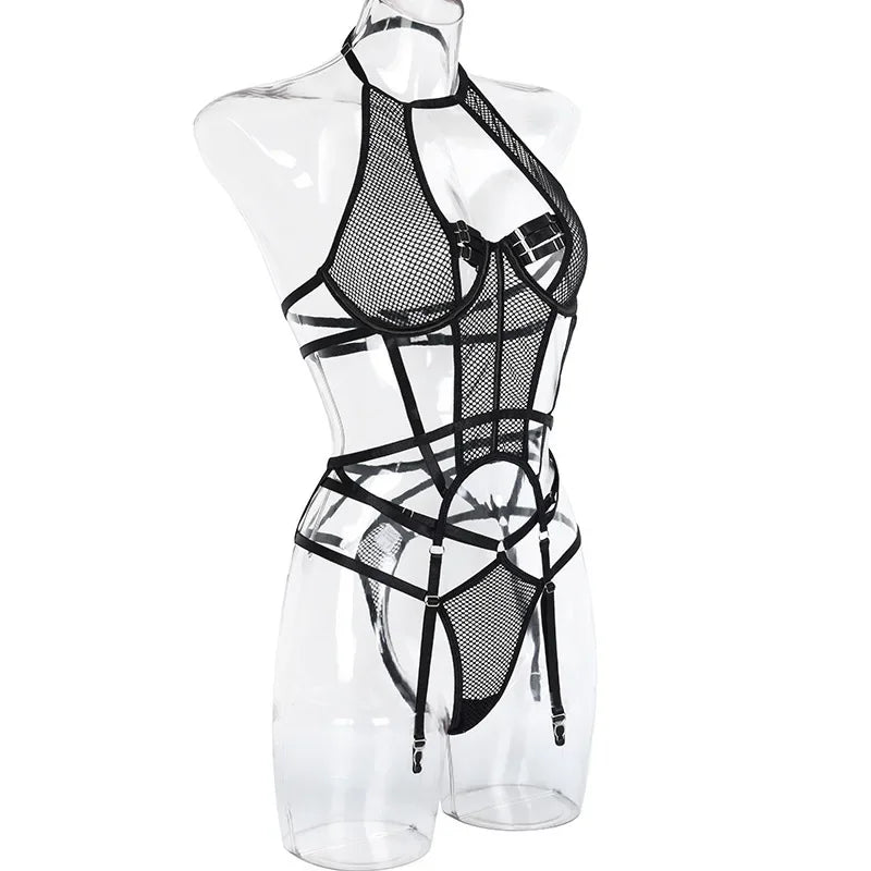 Cosplay Sexy Erotic Lingerie Women Bra and Panty Garters Sexy Lingerie Sets for Sex Women's Underwear Set Female Sexy Costumes