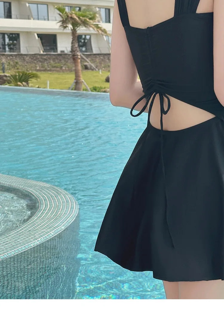 New One-piece Swimsuit for Women, Covering The Belly and Slimming Down, Gathering Sexy Seaside Swimsuits, Soaking in Hot Springs