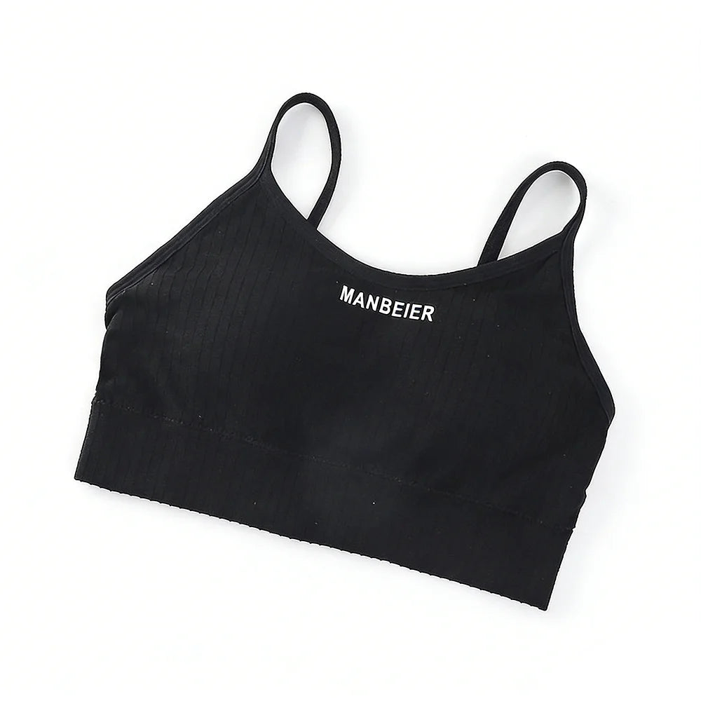 Basic Lingerie Wireless Bra Simple Elastic Brassiere for Women Underwear Seamless Bras Running