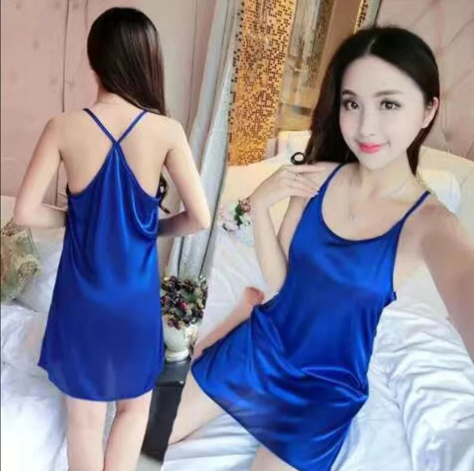 Sexy Lingerie Set Woman Erotic Pajamas Lace Lingerie Sex Clothes Summer Silk Lace Sleepwear Dress Black Sexy Lingerie Hot Dress