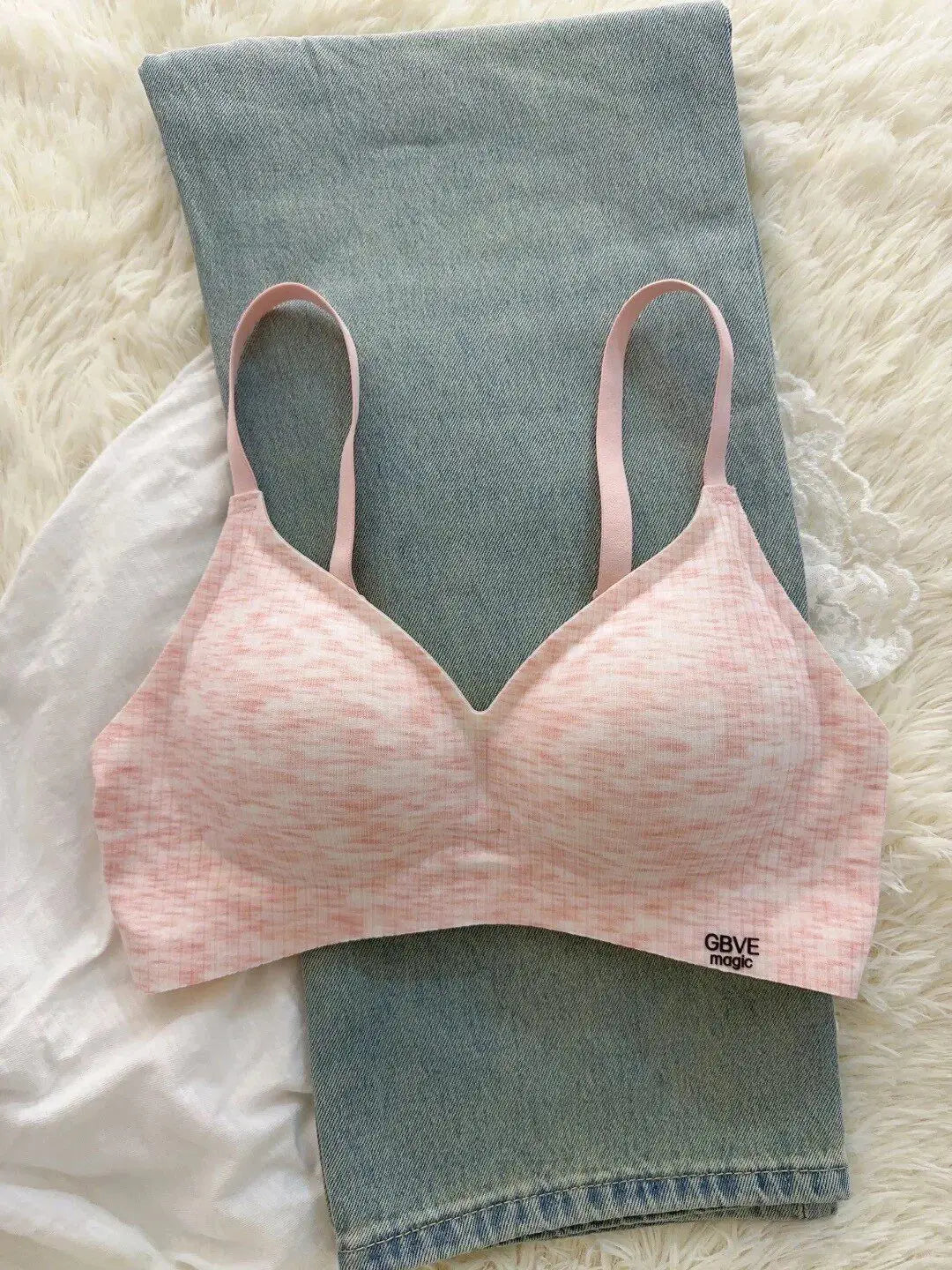 Super Push Up Bra Small Chest to C Cup Seamless Wireless Soft Support Anti-Sagging Youth Comfort Enhancer Lingerie Daily Wear