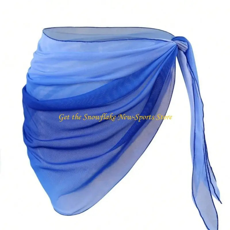 Women Beach Coverup Short Beach Skirt Beach Wrap Ladies Beach Swimsuit Coverup Skirt Bathing Suit Coverup Wrap Skirt