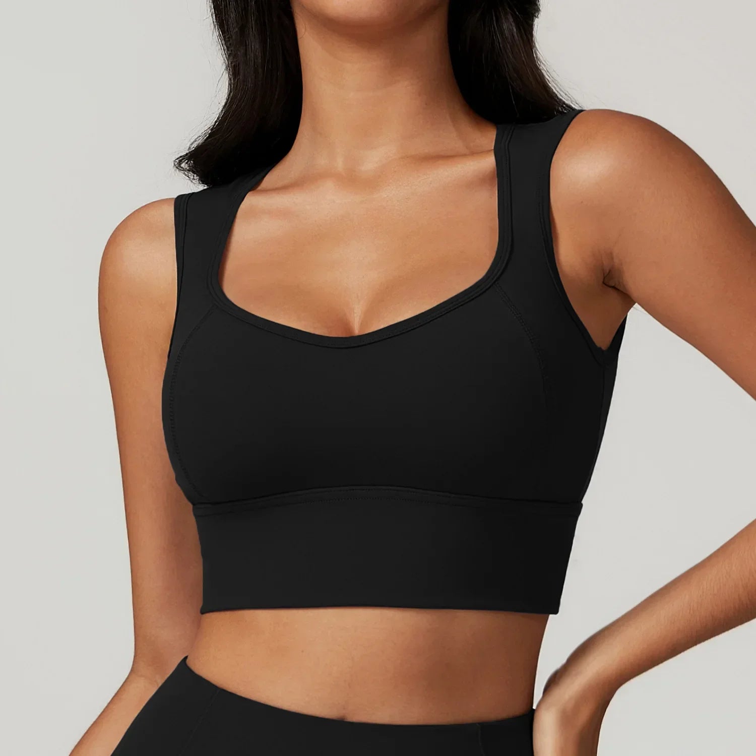 Sexy Sports Bras Women Fitness Vest High Strength Sports Tops Backless Yoga Bra Running Fitness Breathable Shockproof Yoga Bra