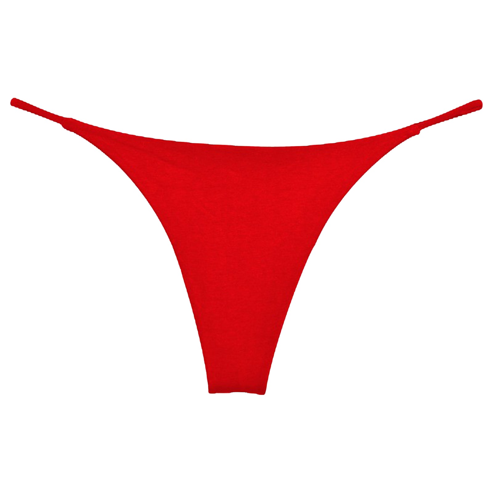 Womens Low Rise Thong Bikini Bottom Beach Sunbathing T-back Swim Wear