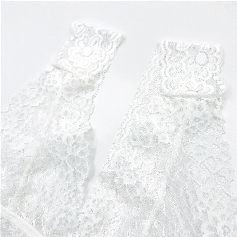 Sheer Lace Bra Tops Women Sexy Lingerie Corset Mesh Lace Bra Ladies Seamless Crop Underwear sexy bras for women  langerie sexy