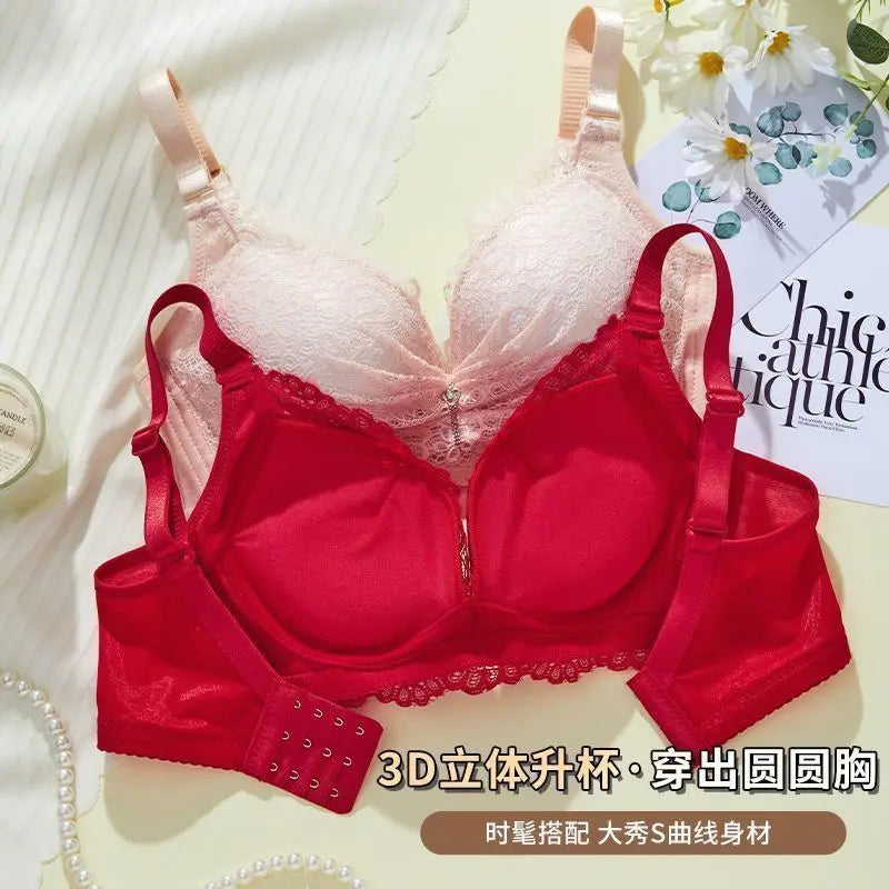 10CM Extreme Push Up Bra For Flat Chest A Cup Ultra Padded Non Wire Lingerie Creates Cleavage