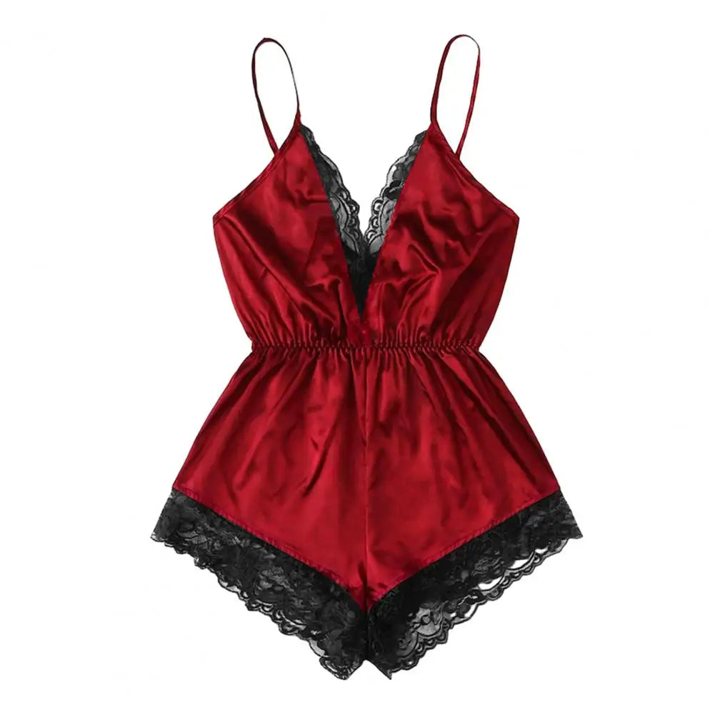 Sexy Lingerie Sleepwear Sling Silky Comfortable Nightwear Womens Silk Satin Sleeveless Robe Kimono Robe Short Bathrobe Pajamas