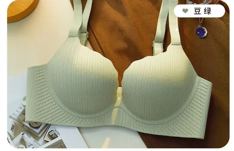 Ultra Thick 6CM Push up Bra for Small Chest Padded No Steel Ring Comfortable Sexy Lift Lingerie Flat Chest Women