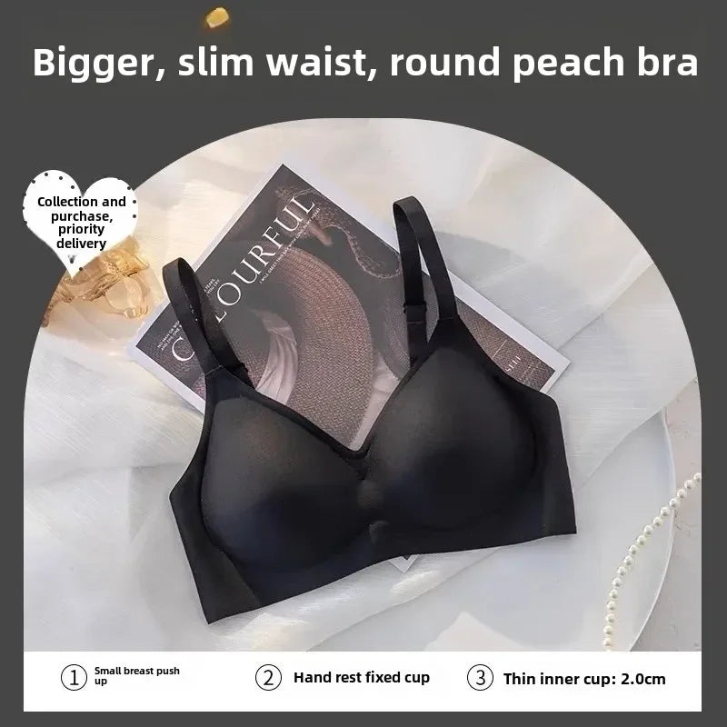 Fashion Seamless Bras Women Comfort Lingerie Padded Sports Tops Underwear Soft Bralette Support Sexy Breathable Bra Intimates