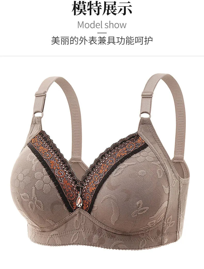 Bras for Women's bra plus big large size Super Push up bralette lace intimates Sexy lingerie Undrwear underwire 100AB Cup