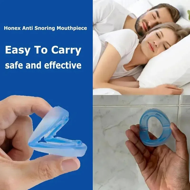 2026-2pcsmodel Anti Snoring Mouthpiece Reusable Snore Stoppers Sleep Difficulty Snore Stoppers Solution Comfort & Easy Breathing