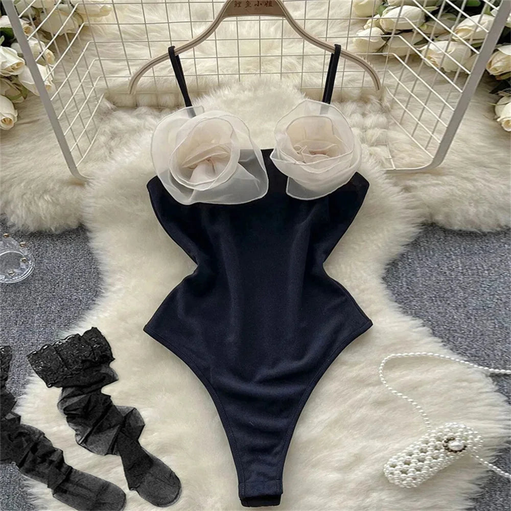 Backless Hotsweet Bow Lingerie For Women See Through Mesh Sexy Bunny Costume Lingerie Bodysuit 4 Piece Jumpsuit Spot Lace Cospla