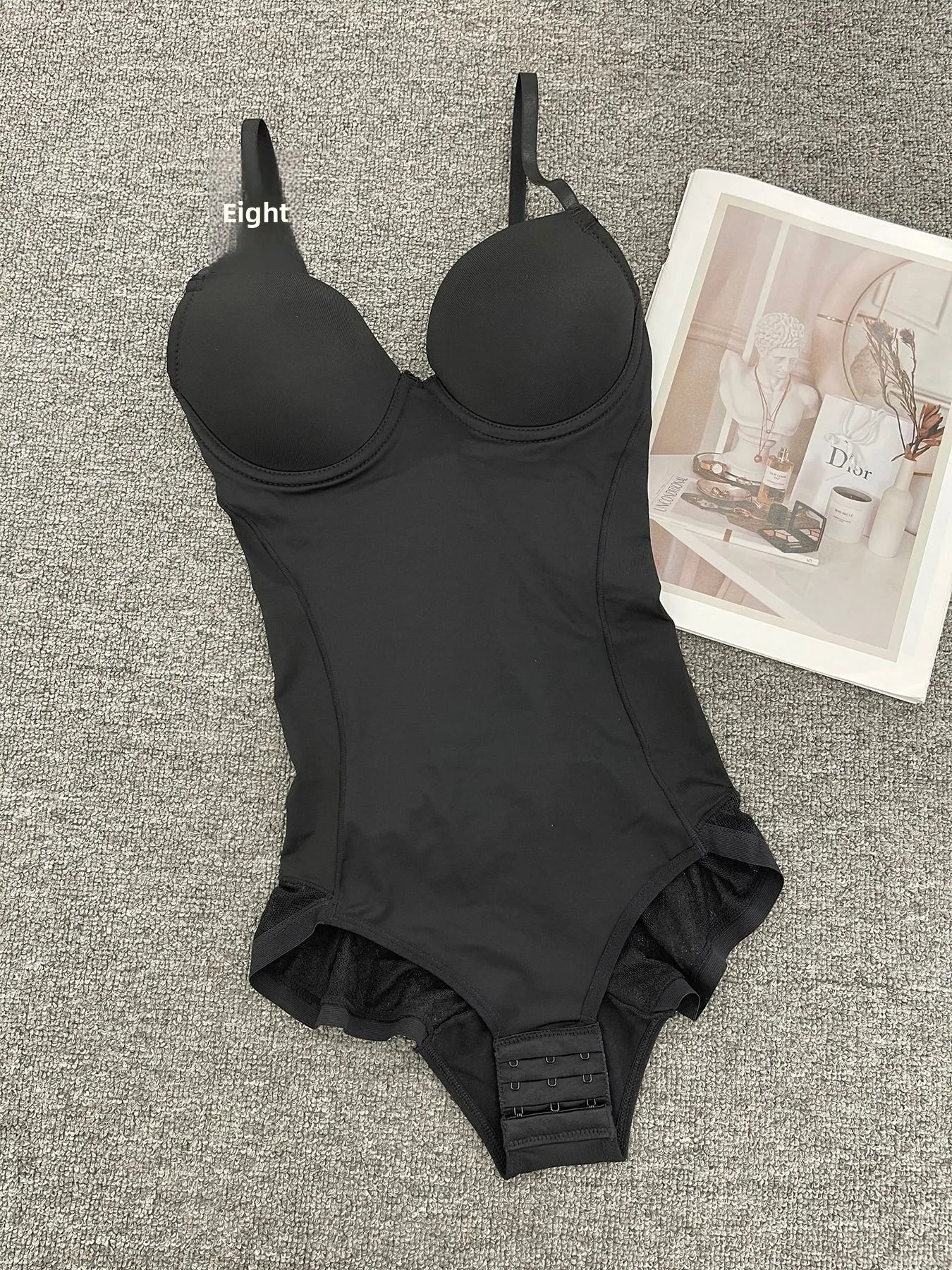 Enhanced Version Postpartum Bodysuit with Bra Lace Seamless Shapewear Full Coverage Control Underbust Bodysuit for Women
