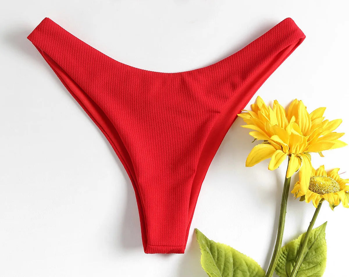 Women's Bikini Bottom Trending Swimsuit Bottom Swimwear Swimming Trunks Female Beachwear Swim Bottom Suit Bikini Brazilian
